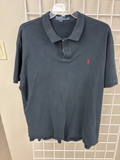 Navy blue polo shirt size XXL. Short sleeve. Cotton. EUC.