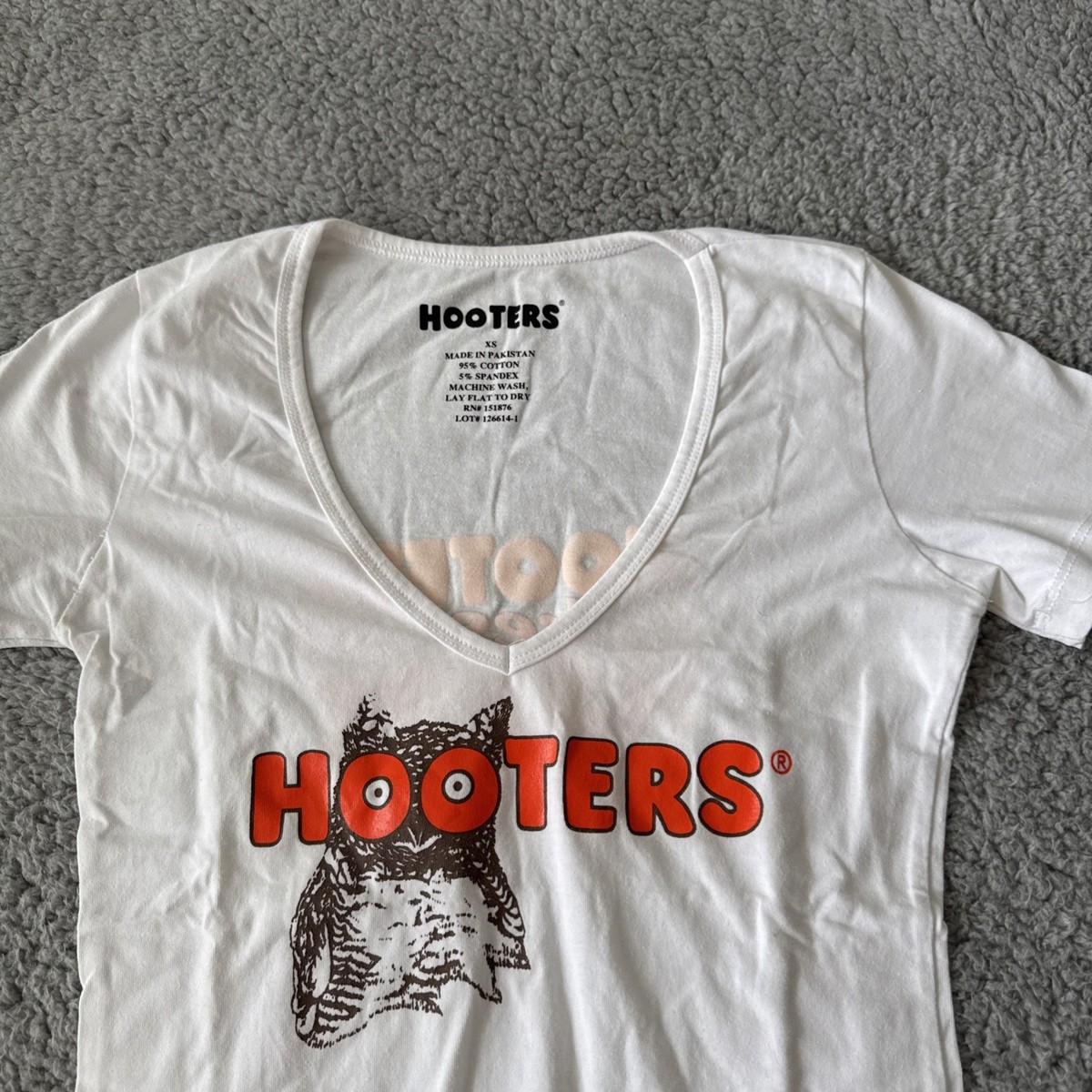 トップス P AUTHENTIC HOOTERS GIRL COMPLETE UNIFORM Size Extra Small Sketchers