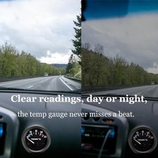 Universal 2" 52Mm Water Temp Gauge Automotive, 100-250  Water Temperature Gau...