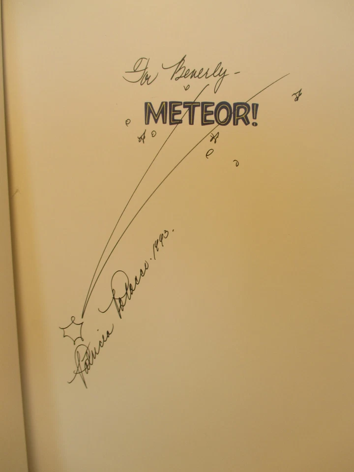 children's picture book METEOR! signed by PATRICIA POLACCO 1992 pb 1st ed Foto 2 de 4