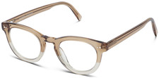 Warby Parker AINSLEY Round Eyeglasses Chai Crystal Fade Medium 47-21-145 mm NWT 