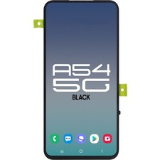 New LCD Display with Touch Black Compatible For Samsung A54 5G 2023, A546
