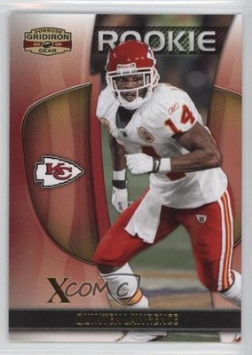 2009 Donruss Gridiron Gear Gold X's 15/100 Quinten Lawrence #184 Rookie RC 0f6