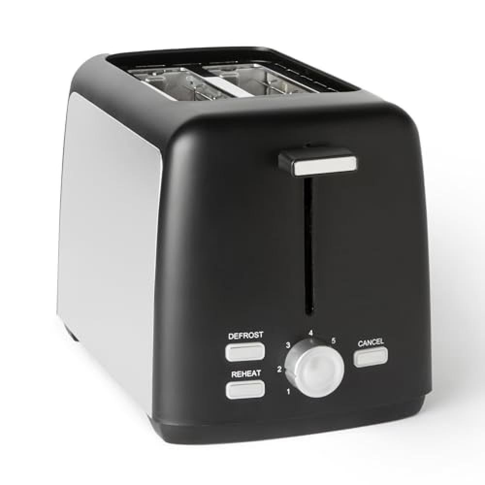 Tostapane Amazon Basics 2 Fette Scomparti Larghi per Colazione