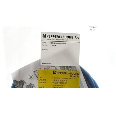 New PEPPERL+FUCHS NCB10-30GM40-N0-5M Inductive Sensor