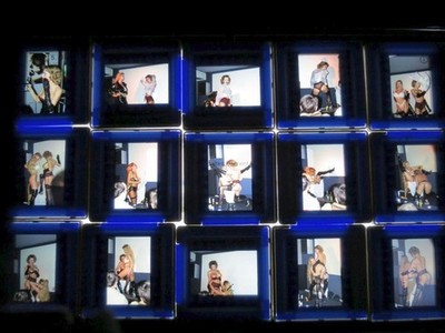 35x Sylvia und Sybille Rauch Dias - Erotik Bühnenprogramm + Autogrammstunde