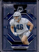 2023 Panini Mosaic Jack Campbell RC Rookie #323 Lions