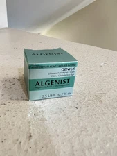ALGENIST GENIUS ULTIMATE ANTI AGING CREAM 0.5 OZ NEW -  TRAVEL- AMAZING! SEALED