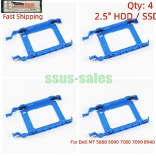 4PCS 2.5" HDD SSD Caddy Bracket YHNFX For Dell 5880/7080/7090/5090/8940/7071 MT