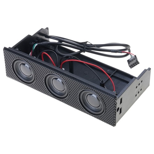 Altavoz envolvente estéreo multimedia de panel frontal de PC para accesorios de computadora de escritorio - Imagen 4 de 9