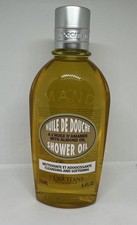New L'Occitane Almond Shower Oil Cleansing and Softening 8.4 oz 250ml