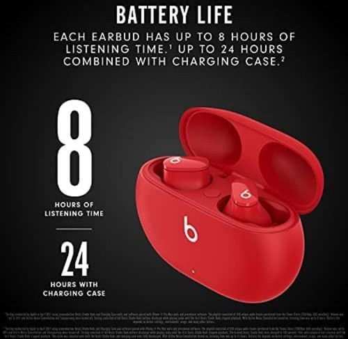 Beats Studio Buds - True Wireless Noise Cancelling Earbuds - Picture 4 of 5