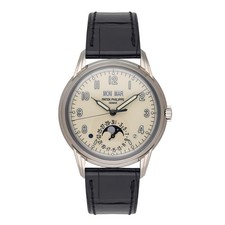 Patek Philippe Grand Complications 5320G Cream Dial Mens Watch Box Papers