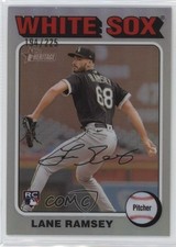 2024 Heritage High Number Rookies Chrome Silver Border 194/225 Lane Ramsey 05ns