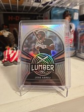 Jose Abreu 2022 Prizm Lumber Inc Silver Prizm LI-6 Chicago White Sox