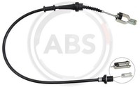 A.B.S. K28760 Seilzug, KupplungsbetäTigung Vorne Passend FüR Nissan