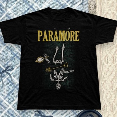 Paramore Skeleton Graphic Tee Black Unisex