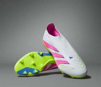 adidas Men s Predator 24 League Laceless FG MG Soccer Cleats | ID3861 Size 9