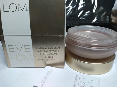 Eve Lom Natural Radiance Mineral Powder Foundation, Blush 6  NIB  0.35 oz