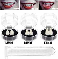 Reusable Vampire Teeth Fangs with Adhesive Adults Kids Halloween Cosplay 2026 US