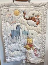 Disney Baby Winnie the Pooh Tigger Piglet You Are So Loved Crib Blanket