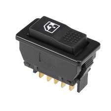 5 Pins DC12V Car Window Switch 41.5x22x34.5mm Car Master Rocker Switch Momentary