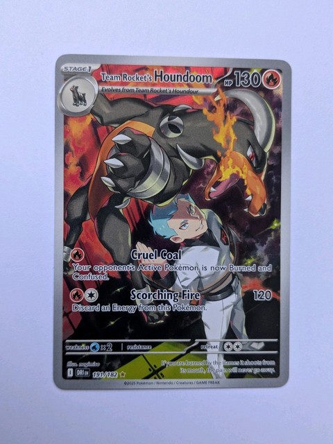 Team Rocket's Houndoom #191 (Destined Rivals (2025))