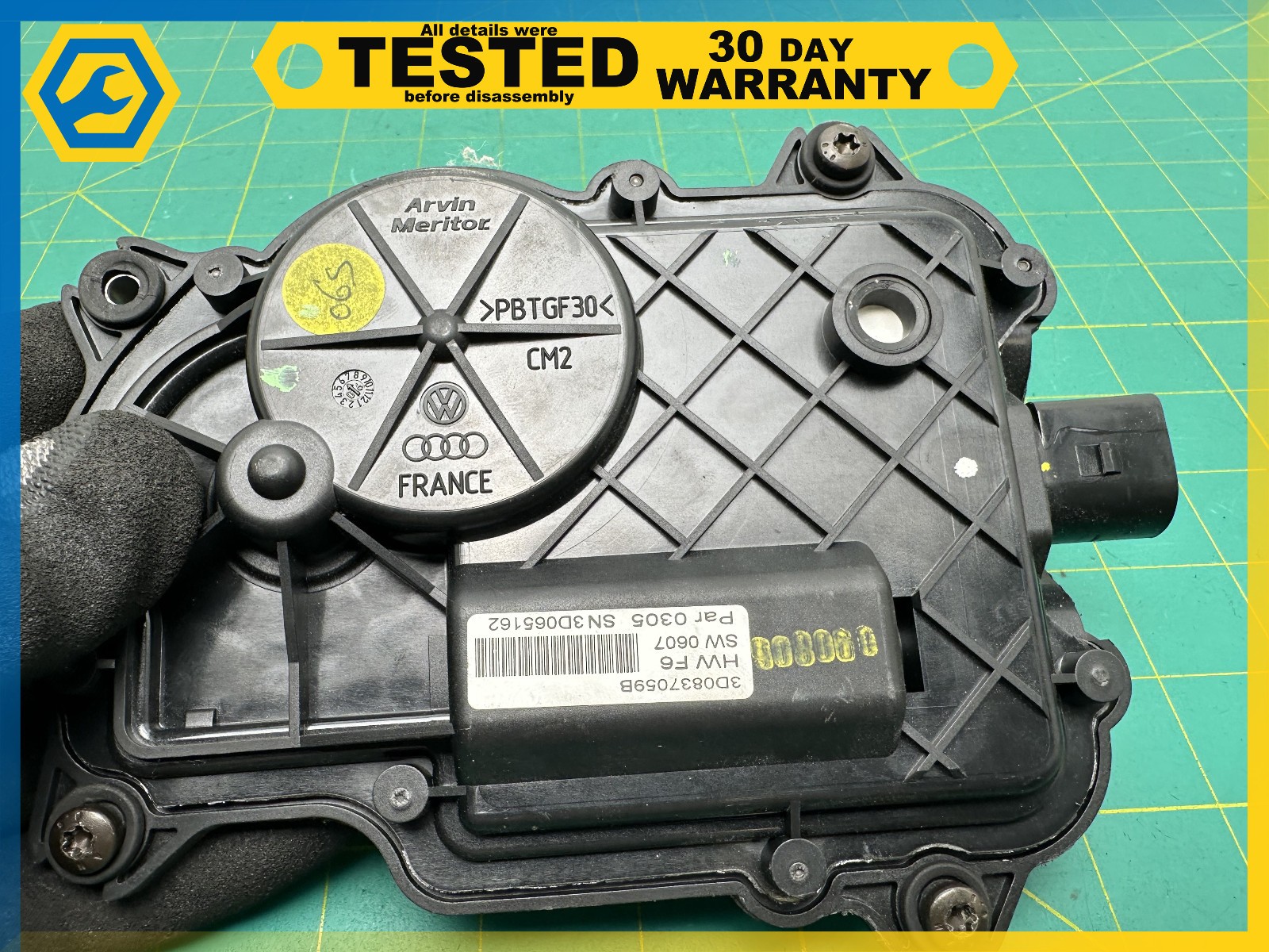 06-12 BENTLEY Flying Spur REAR LEFT DOOR LOCK SOFT CLOSE ACTUATOR MOTOR OEM