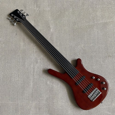 #ad 6String Warwick Electric Bass Guitar Wine Red Solid Rosewood Fretboard $234.60
