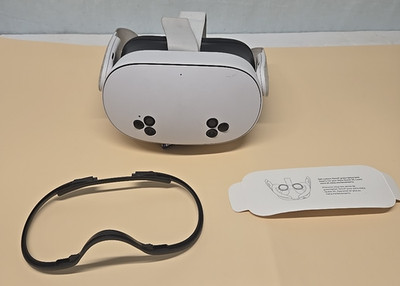 Meta Quest 3s 128Gb p97 HEADSET ONLY With Glasses Spacer All in one VR TESTED