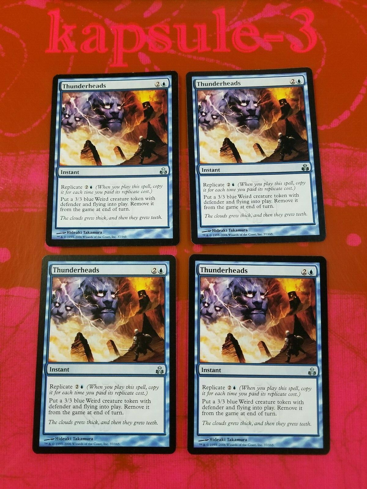 4x Thunderheads | Guildpact | MTG Magic Cards | eBay
