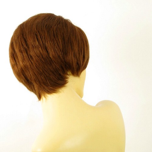 wig for women 100% natural hair blond copper laura 30 PERUK - Imagen 6 de 8