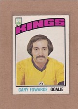 1976-77 O PEE CHEE HOCKEY GARY EDWARDS #365 KINGS EX+ *A33628