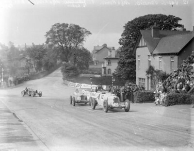 Vasco Sameiro, Alfa Romeo Monza 1934 Motor Racing Old Photo 3