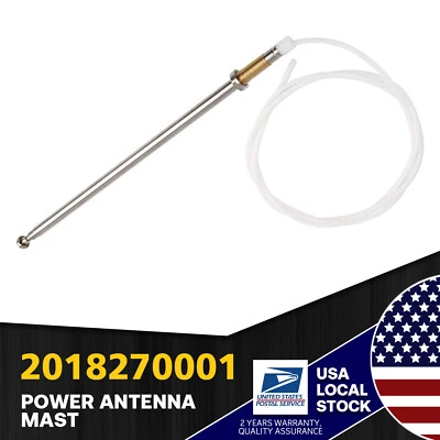 Fit Mercedes-Benz W124 W126 W201 C107 R107 Power Antenna Mast OEM Replacement - Image 1 of 4