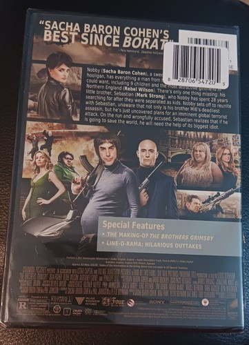 The Brothers Grimsby (DVD, 2016) Sacha Cohen- Brand New Sealed - Picture 2 of 2
