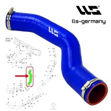 LLS® Ladeluftschlauch für FORD Mondeo Kombi 2.0 DI/TDDi/TDCi 1222831