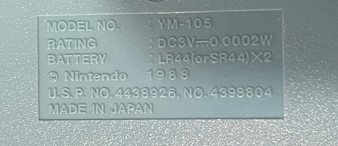 Vintage 1988 Nintendo Game & Watch Super Mario Model YM-105