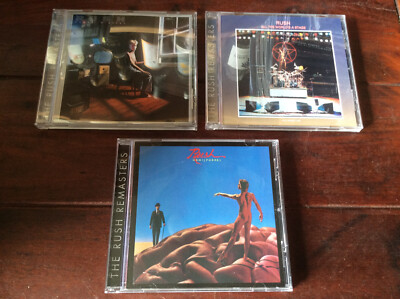 Rush [3 CD Alben] All the World's Stage + Hemispheres + Power Windonws REMASTERS