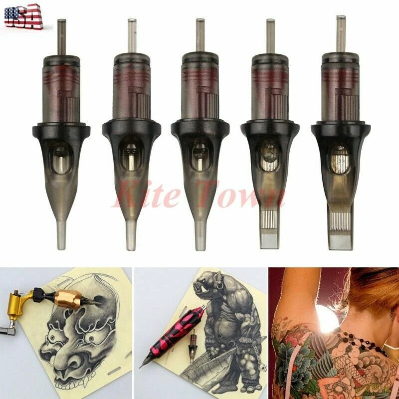 High Quality 20pcs/box Standard Disposable Tattoo Needle Cartridges RL/RS/RM/M1 image 1