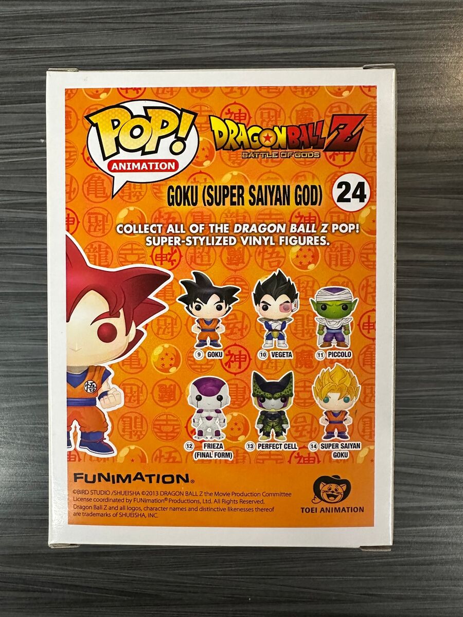 Funko POP! Animation: Dragon Ball Z - Goku [Super Saiyan God Funko POP! Animation: Dragon Ball Z - Goku [Super Saiyan God