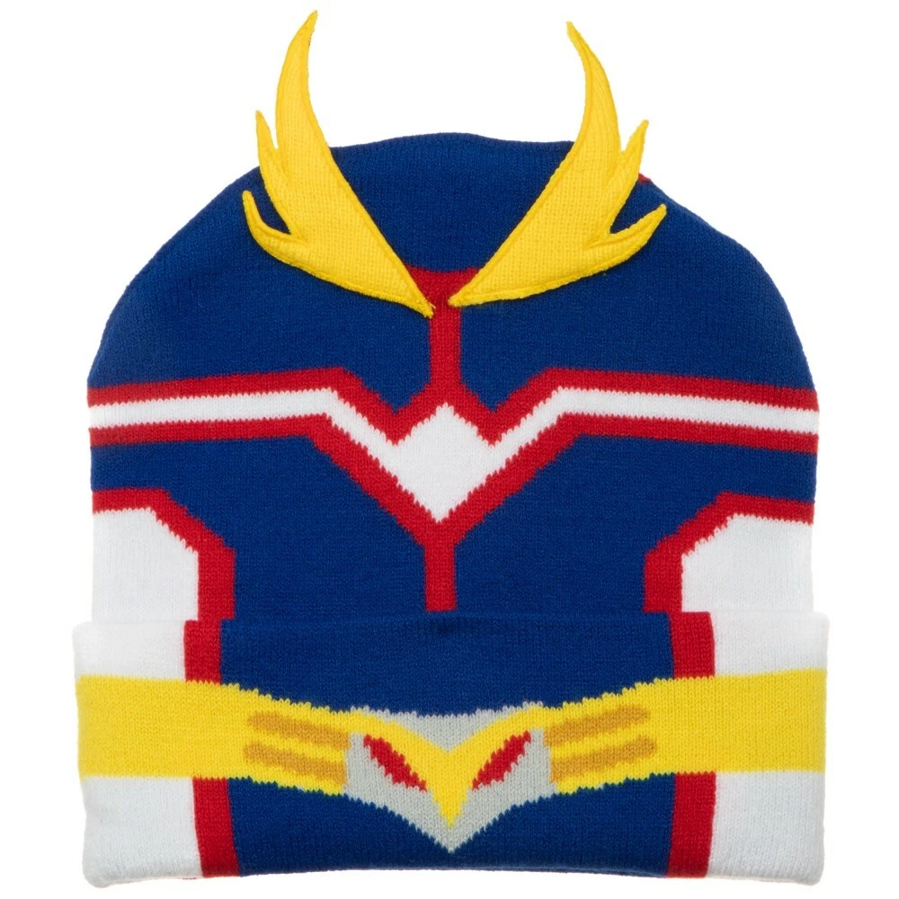 MY HERO ACADEMIA 3D Beanie Hat All Might by Bioworld Allmight Suit Up Cosplay