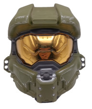 Master Chief HALO 3 Helmet Mask 2015 Disguise Ages 14 Halloween Costume Cosplay
