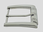 Pin Belt Buckles for Men's Fit 1.50″ inch 40mm Belt Silver Stainless Steel prong