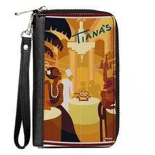 Buckle-Down Disney Wallet, Zip Around, The Princess and the Frog Tianas Place...