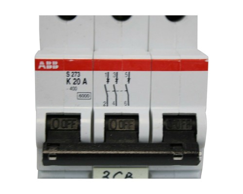 ABB Disjoncteur Assorti S271/S272/S273ss283 Lot De 7 - Photo 4 sur 5