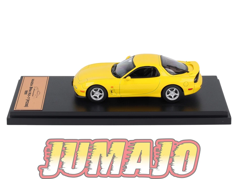 JPL61 1/43 HACHETTE Japon : MAZDA Efini RX-7 (FD3S) 1991 - Photo 2/4