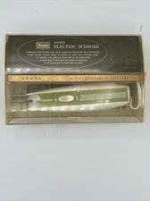 SEARS 2-speed 2199 Electric Scissors Vintage Tested Original Case