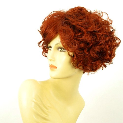 short wig for women curly intense coppery ref: FRANCINE 350 PERUK - Picture 2 of 9