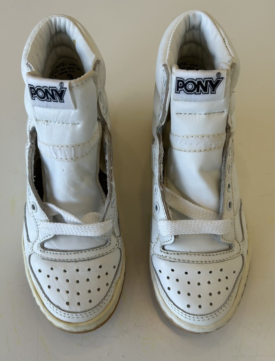 VINTAGE PONY # 1 Sneakers Item # 6750 RARE & NEW Original Box Size